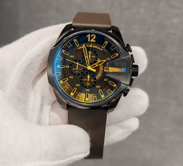Чоловічий годинник Diesel DZ440 Chronograph 54mm 100m