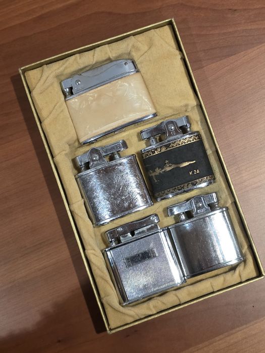 Conjunto de Isqueiros Antigos