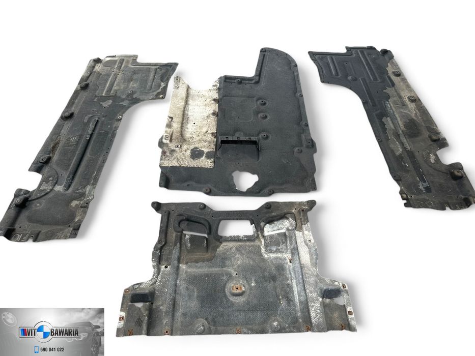 Komplet osłon (boczne/silnik/skrzynia) BMW F10 m-pakiet