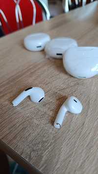 Słuchawki bezprzewodowe  Bluetooth 5.1 z mikrofonem (Białe)
