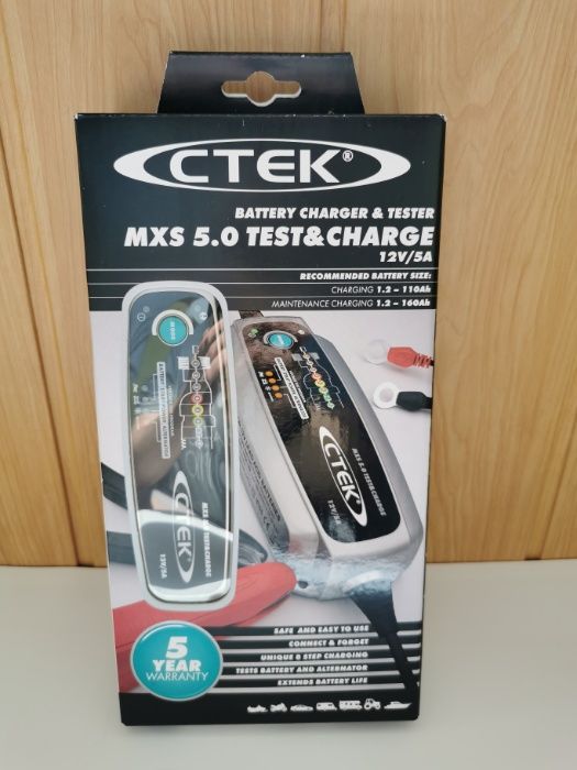 Зарядное устройство CTEK MXS 5.0 Test & Charge