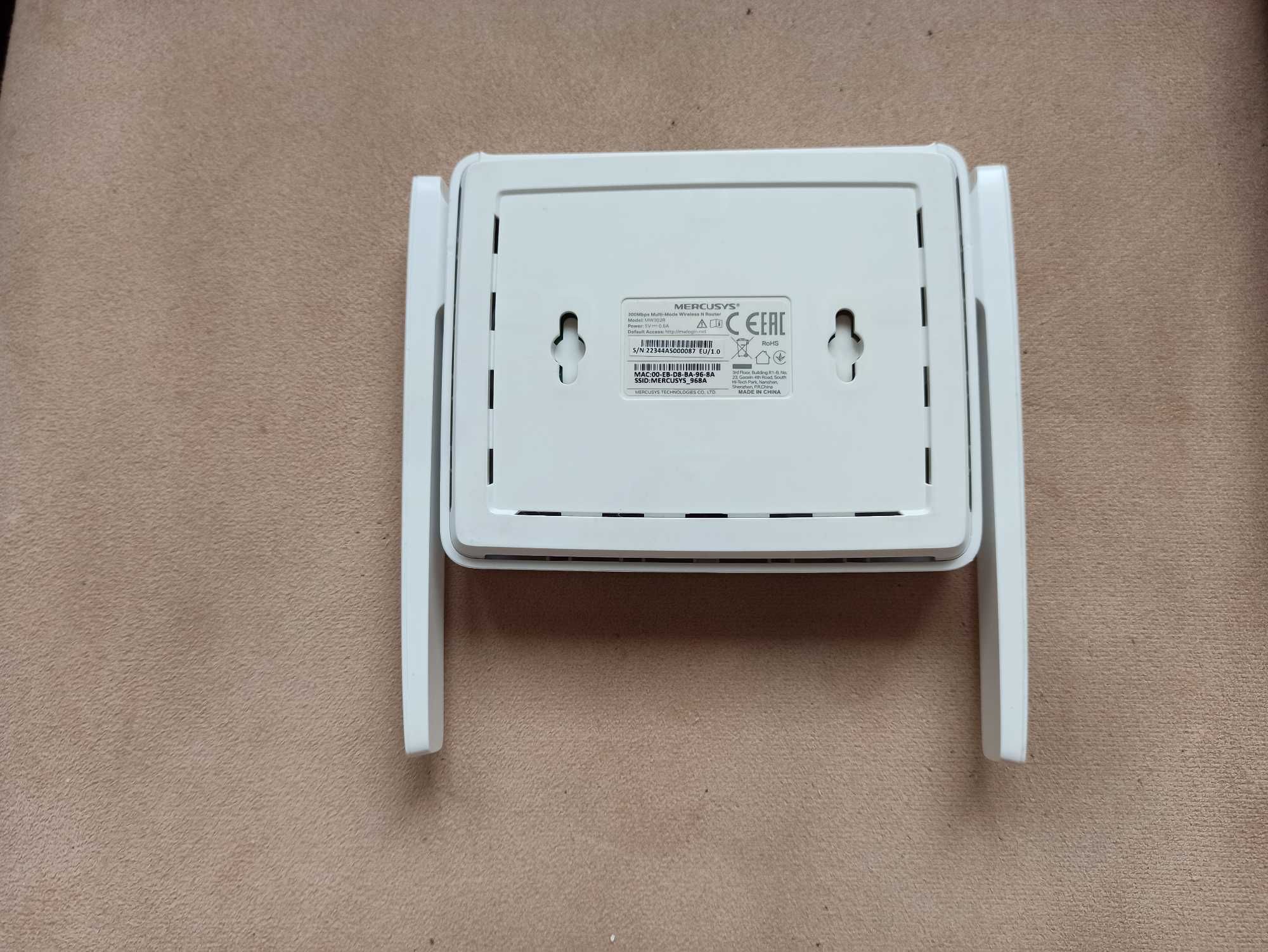 Router WiFi bezprzewodowy Mercusys MW302R (300Mb/s b/g/n)