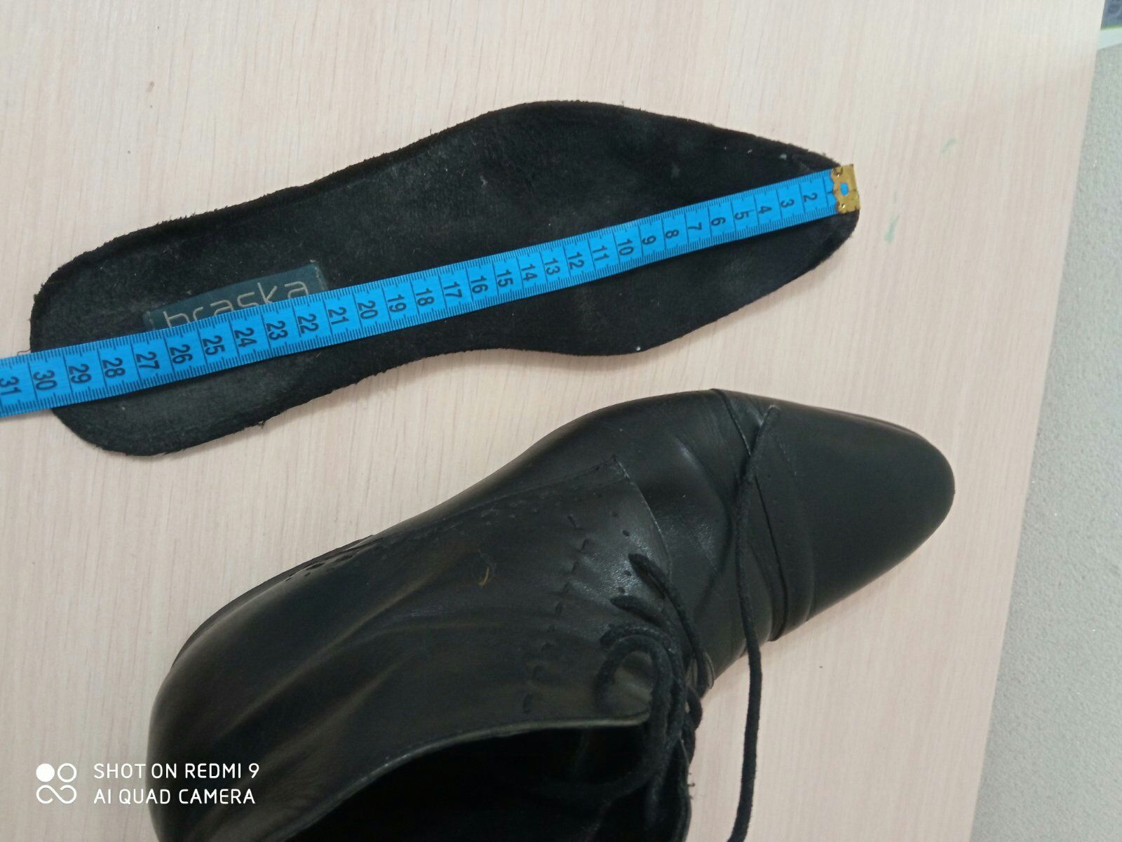 Утепленные ботинки Braska кожа 43-44 размер