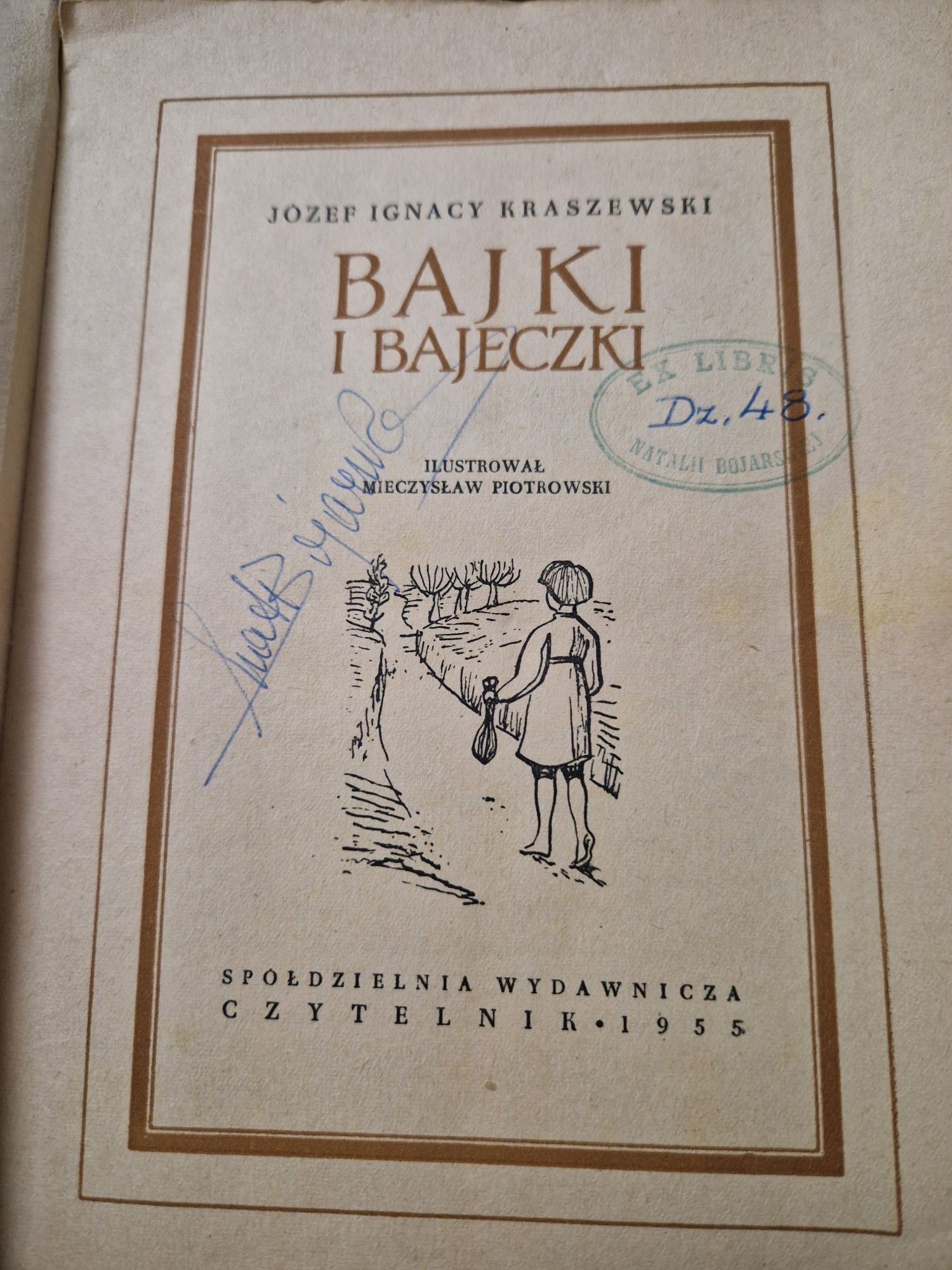 Książka dla dzieci Bajki i bajeczki Józef Ignacy Kraszewski - 1955