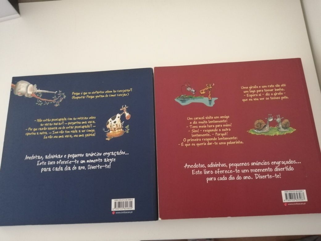 Livro de 365 piadas inéditas