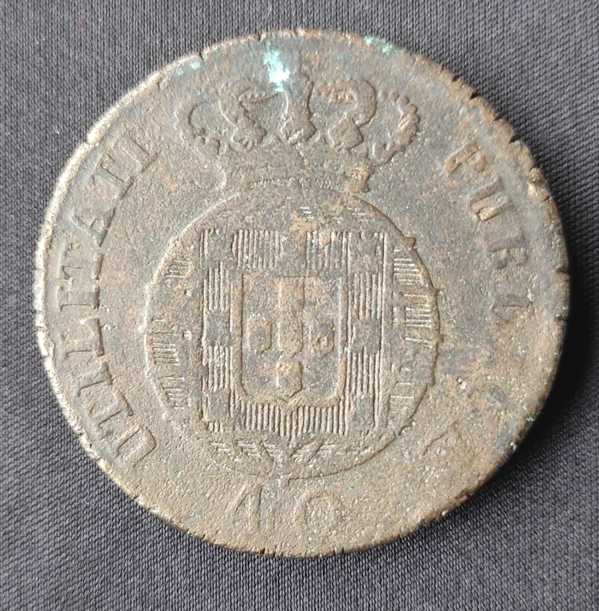 Moeda 40 reis 1825