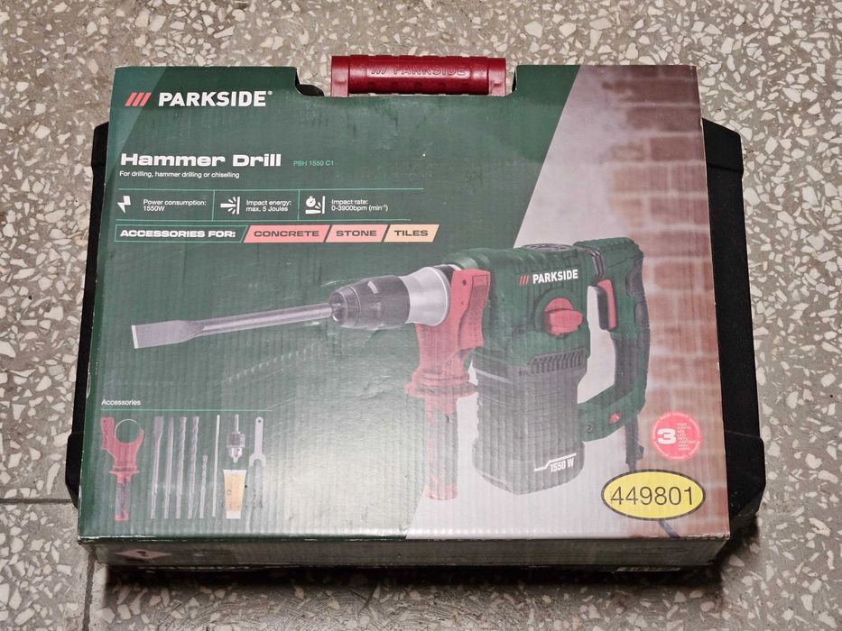 Młotowiertarka Parkside PBH 1550 C1