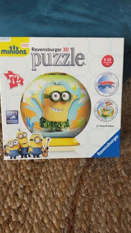 Puzzle 3D Minions