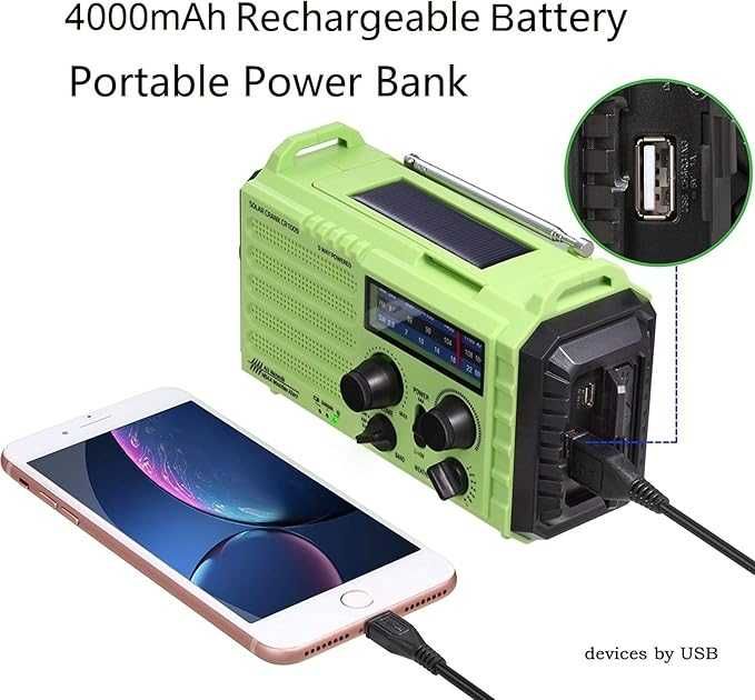 Radio sieciowo-bateryjne AM, FM, SW Mesqool CR1009