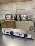Podgrzewacz do zup i dań, 2 x 7 litrów 1100 W Royal Catering BIAŁYSTOK