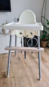 Krzesełko dla dzieci Ikea Antilop z podnóżkiem