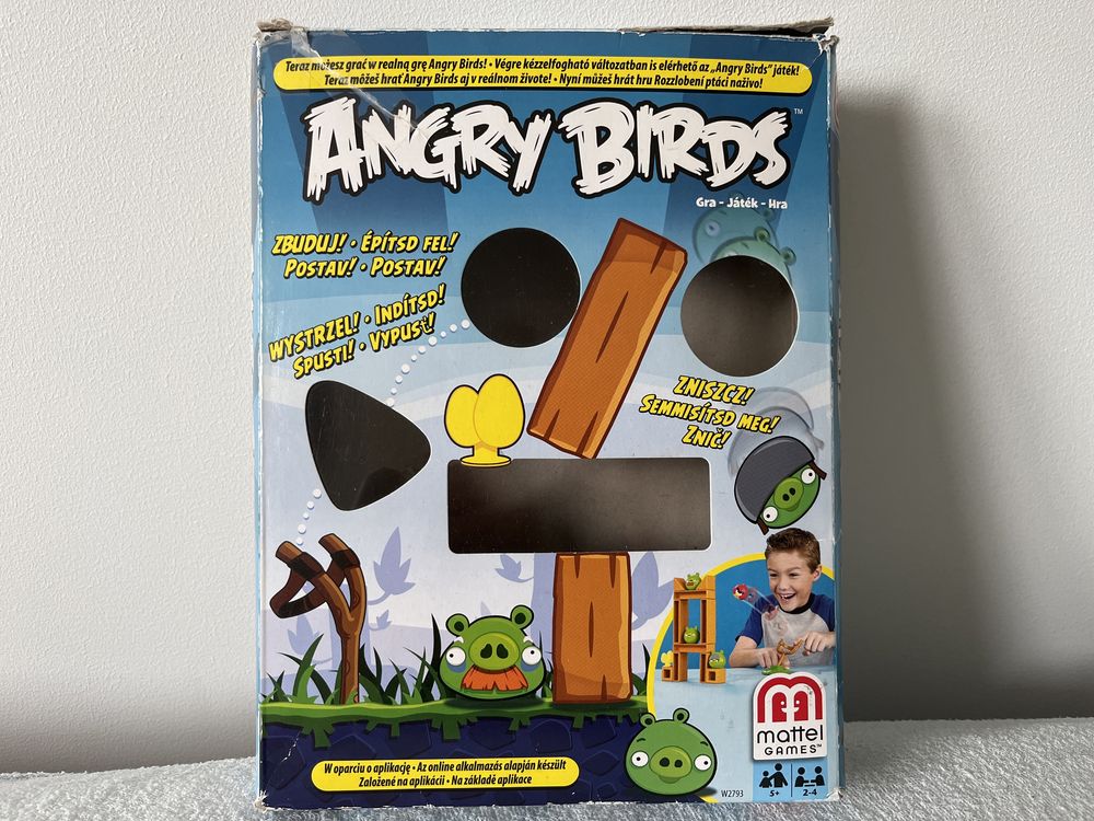 Mattel Gra Angry Birds W2793