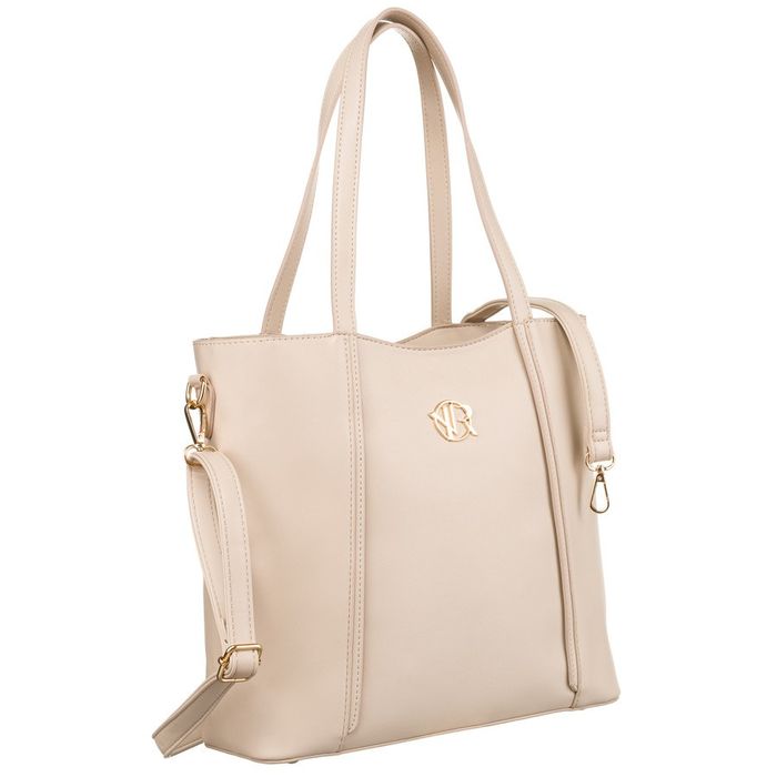 pojemna torba damska 2w1 ze skóry ekologicznej - rovicky