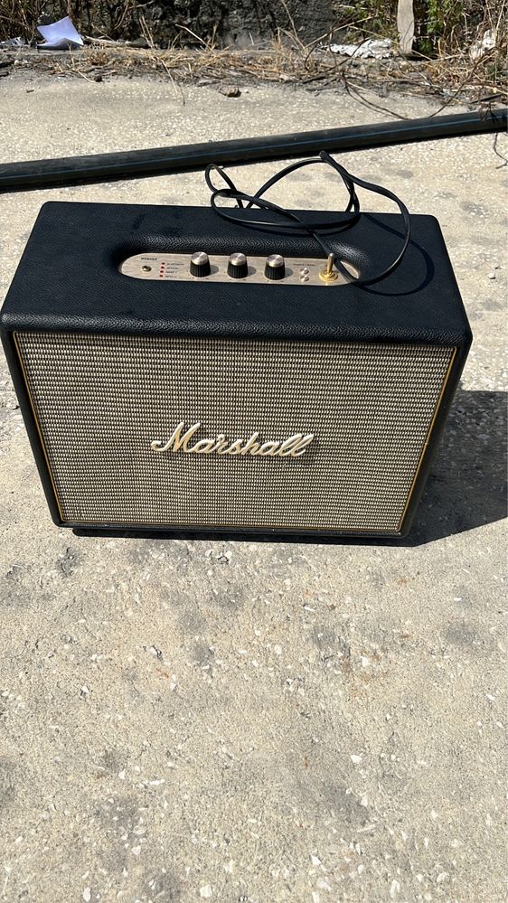 Coluna Bluetooth MARSHALL Woburn preta