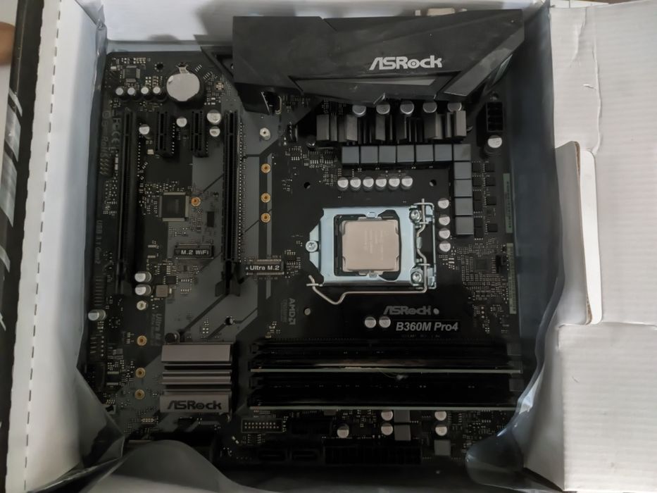 i5-9400f z płytą główną i 16gb ram