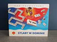 Nowa gra edukacyjna dydaktyczna logopedyczna SYLABY W DOMINIE