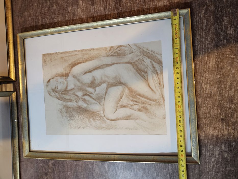 Obrazy akt kobiecy 3 szt