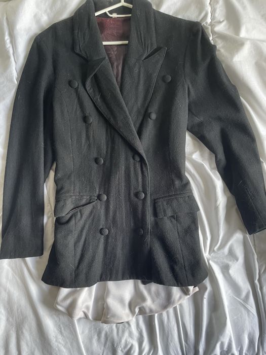 Casaco Preto Gótico Vampiresco