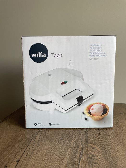 Wilfa Topit Waffle Bowl Maker - Вафельниця для вафельних кошиків