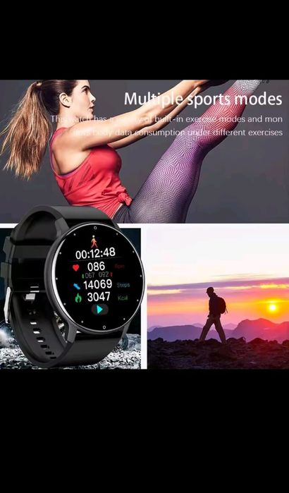 Smartwatch Preto-IP67