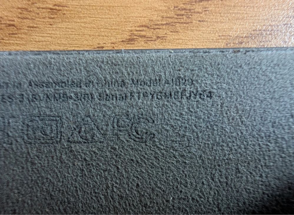 Capa com teclado Apple A1829