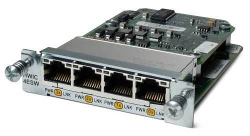 Модуль Cisco HWIC-4ESW 4-х портовый Ehternet.
