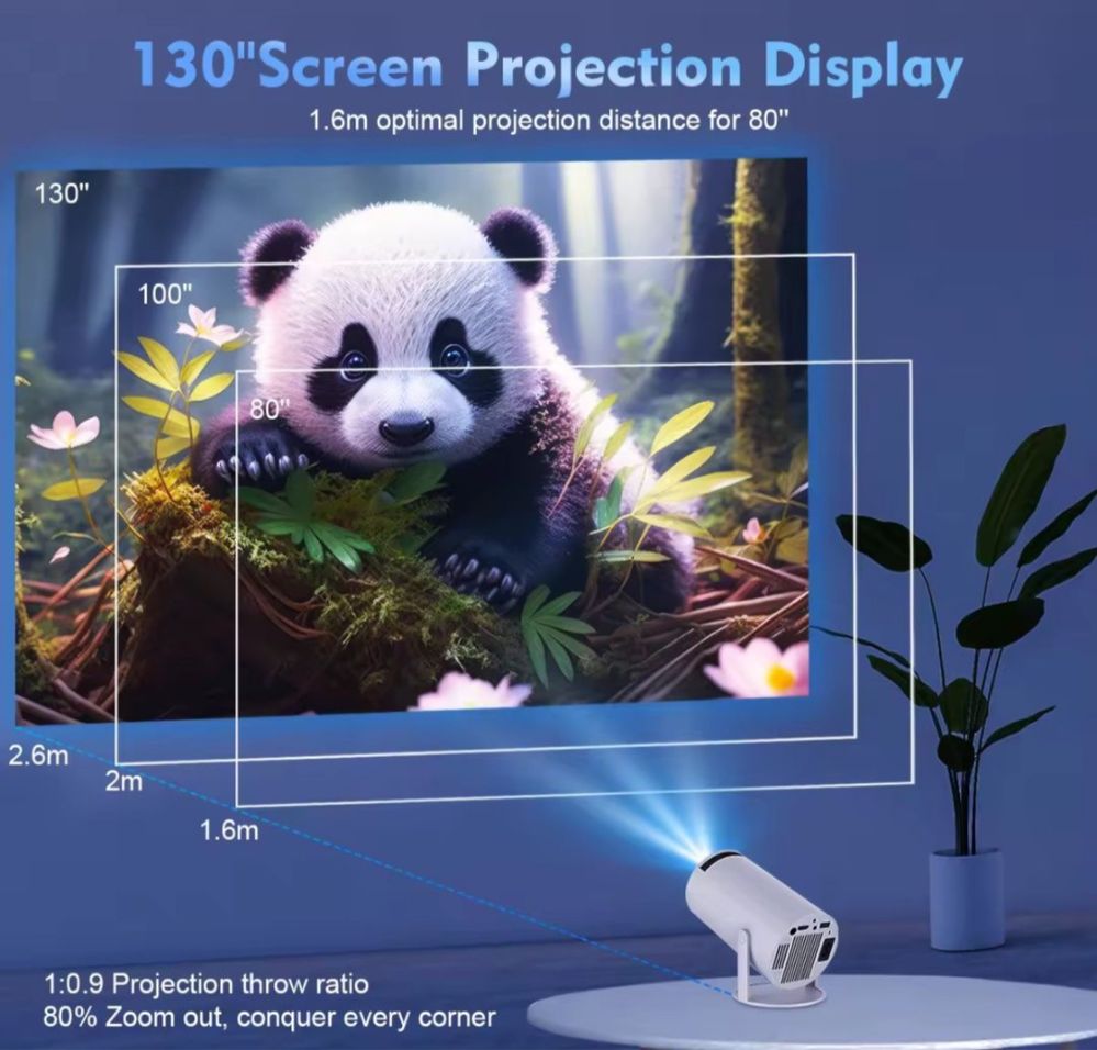 Проектор Magcubic HY300 PRO 4k WiFi 6 Android 11, Оригінал!