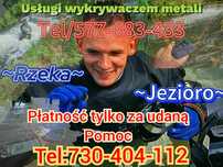 Nurek   uslugi wykrywaczem metali poszukiwania płetwonurek