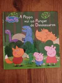 Peppa vai ao parque dos dinossauros