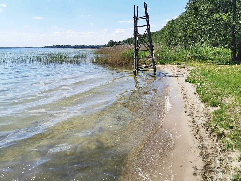 Dom na MAZURACH z własną plażą, dla 10 osób