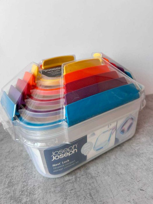 Набір харчових контейнерів joseph joseph. 5 предметів. оригінал із сша
