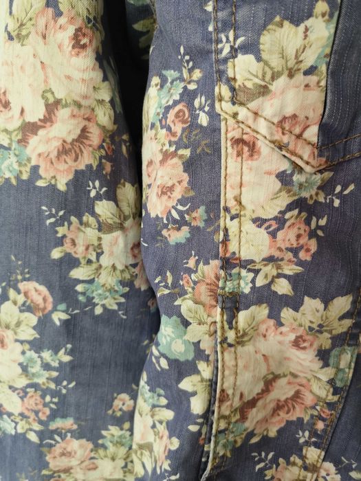 Kurtka katanka jeans narzutka kurteczka marynarka wiosenna letnia lato