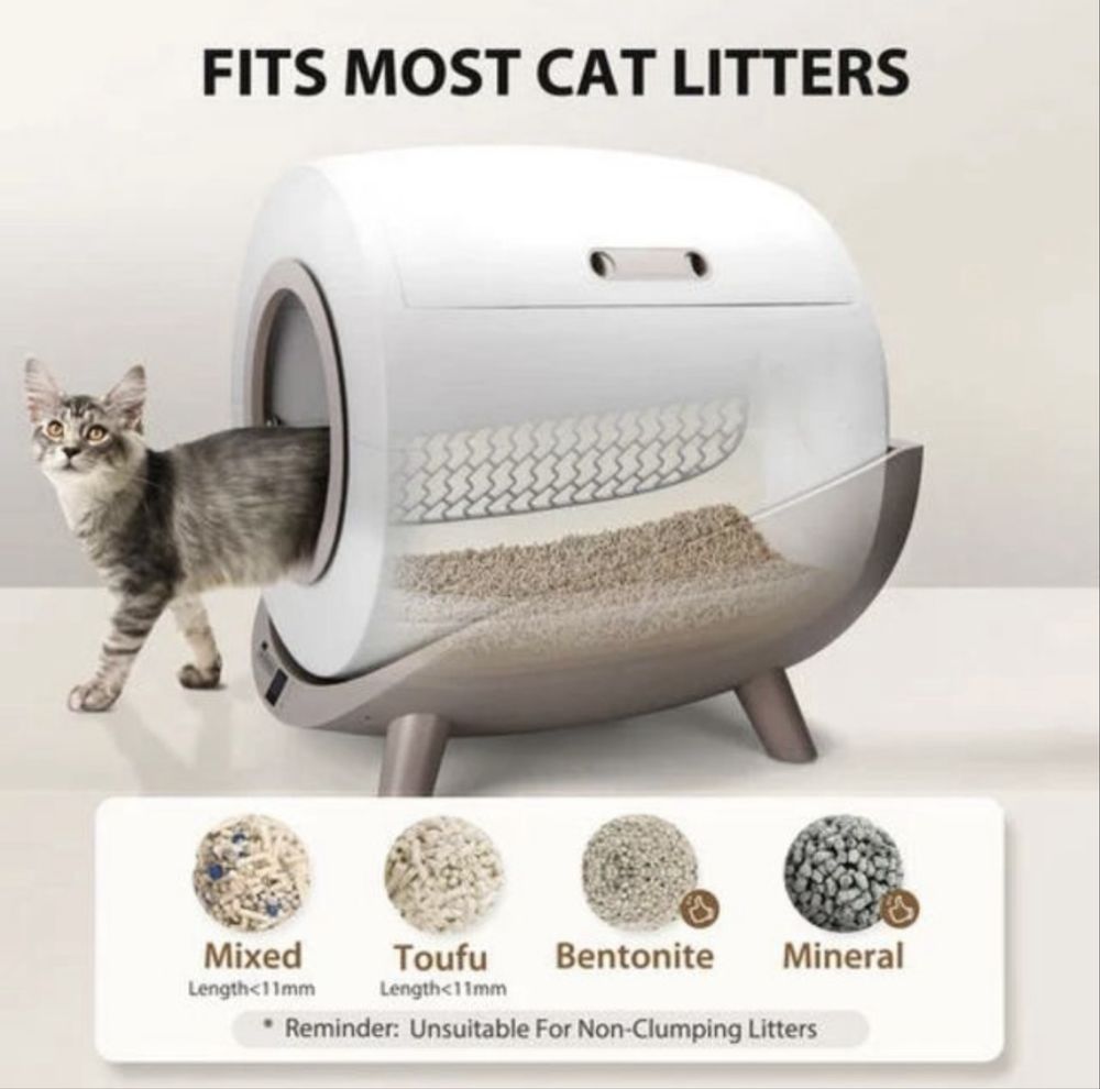 Caixa automatica para gato nobleza nova sem etiqueta