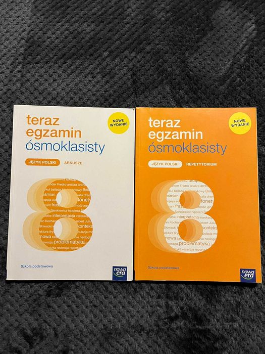 Książki przygotowywujące do egzaminu 8 klasisty