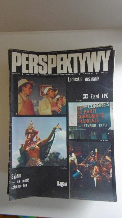 stare gazety czasopisma PROSPEKTYWY lata 1970 -74