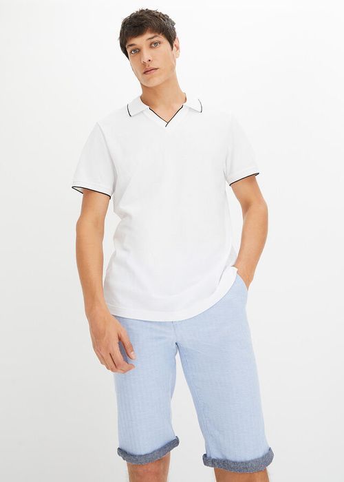 B.P.C koszulka męska polo biała 3XL.