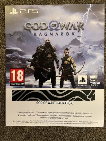 Игра на PS5 God of War Ragnarok