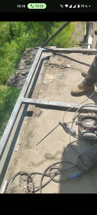 Ремонт балконов.Увелечение и укрепление