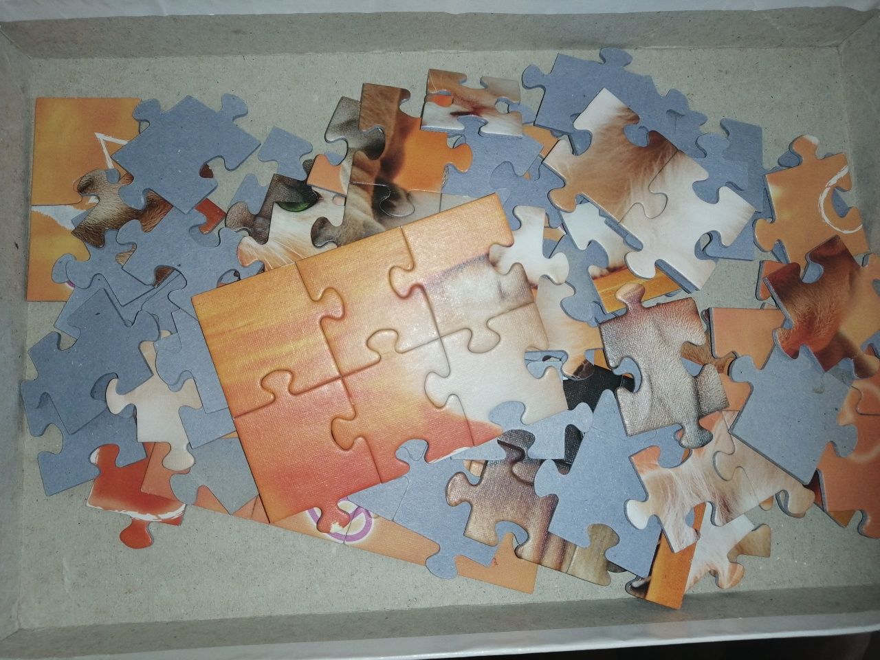 Puzzle 2+1 gratis, Trefliki 207el. Kotki 160 el