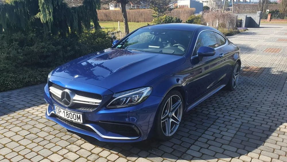 Mercedes-Benz Klasa C Mercedes C63 AMG C205 550KM 790Nm Faktura VAT