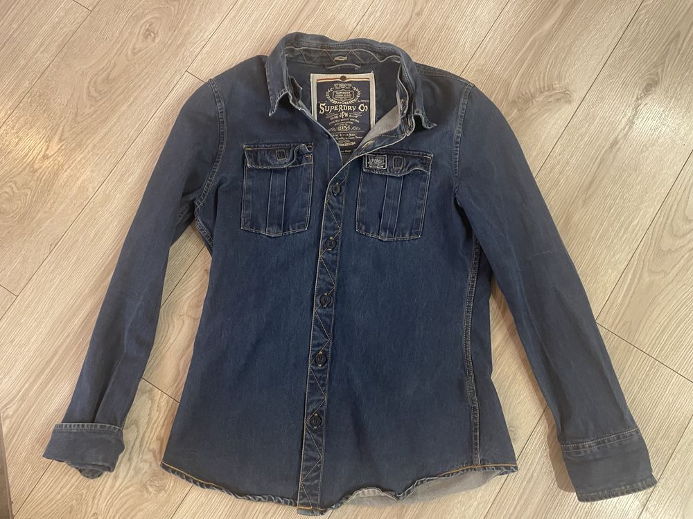 Koszula jeans chlopiec Superdry