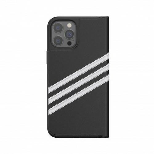 Etui Książkowe Adidas OR do iPhone 12 Pro Max 6,7" Black-White