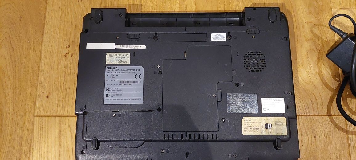 Laptop Toshiba Satellite a105