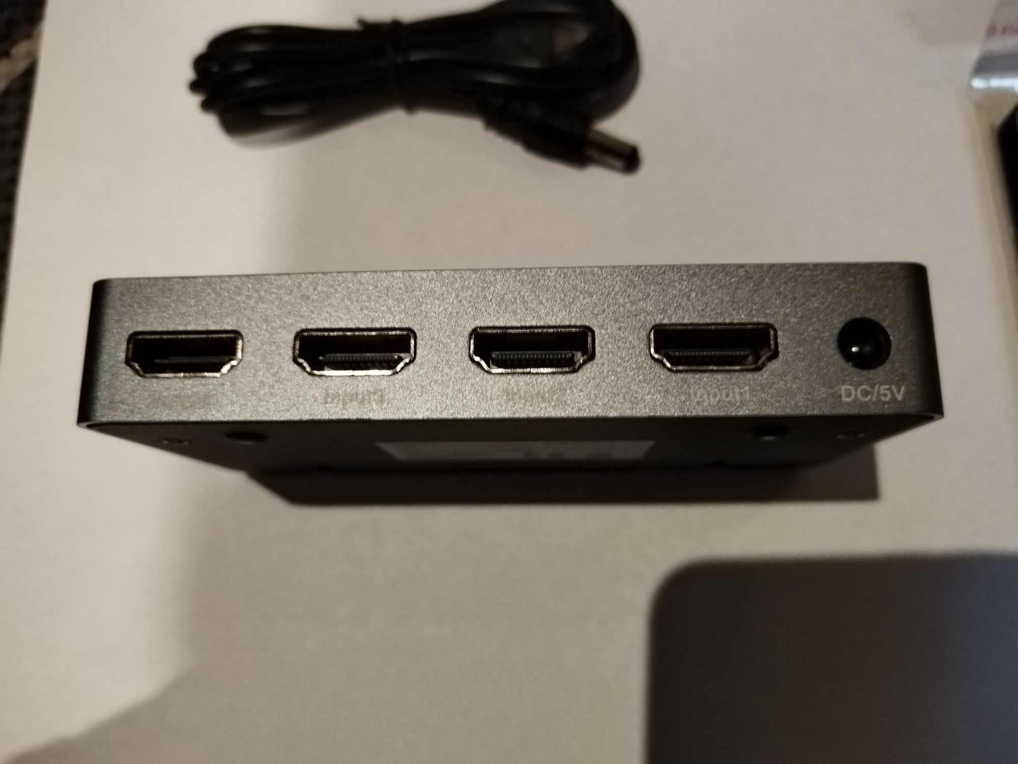 Przełącznik switch HDMI, Unitek, 3 wejścia, 1 wyjście