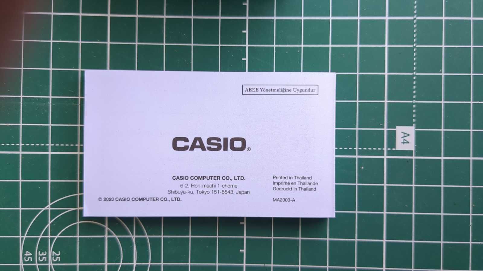 Наручний годинник Casio G-Shock GA-900AG-1A