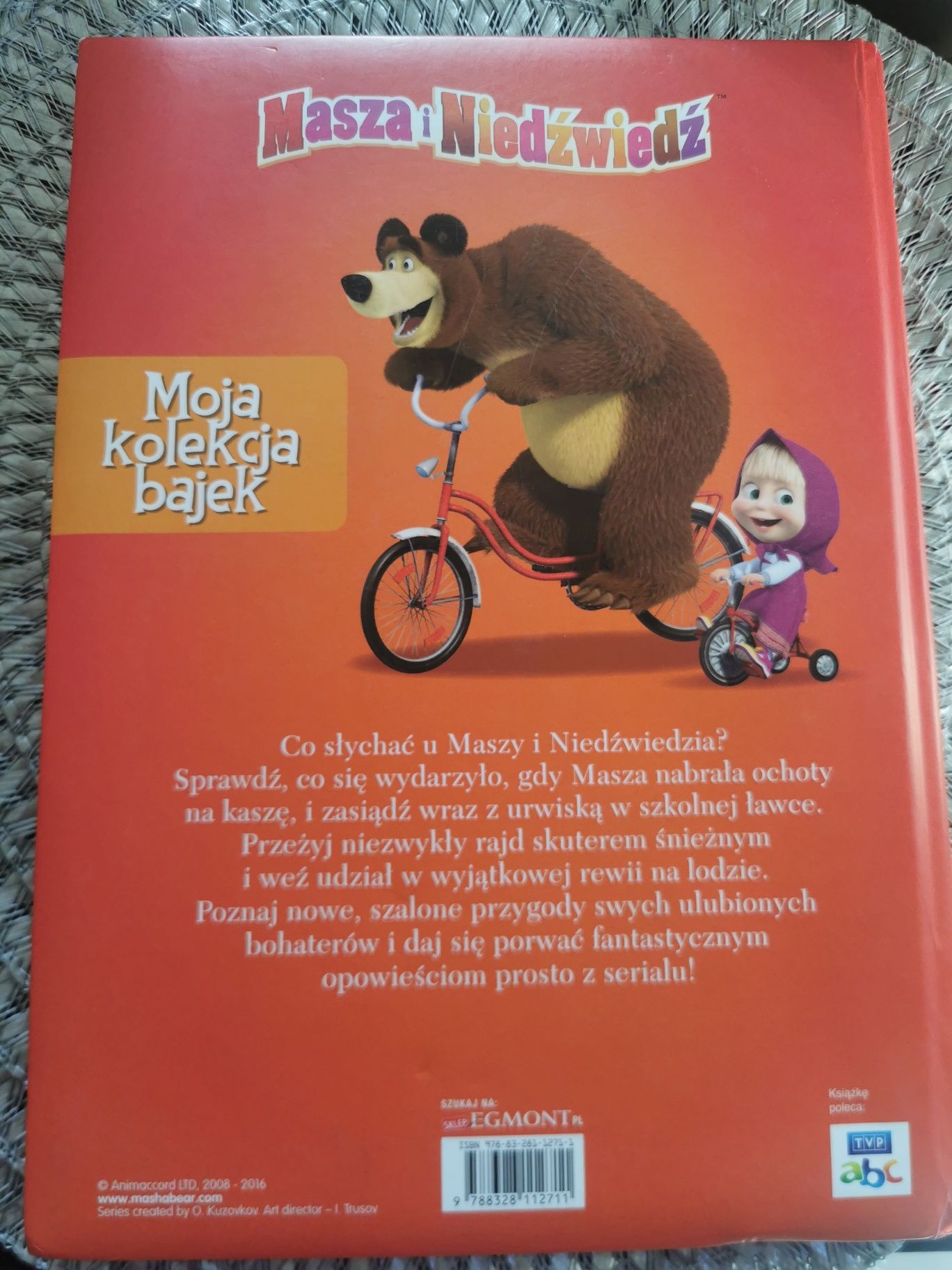 Książka Masza i Niedźwiedź