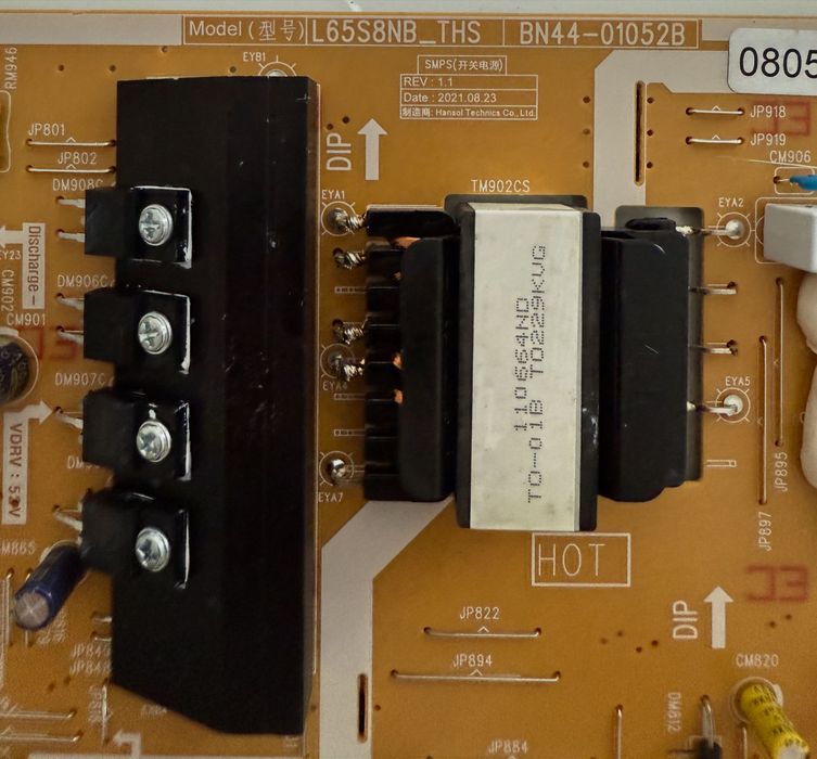 Płyta zasilacza Samsung BN44/01052B do TV QE65Q80BATXXH Q80BK-Q65BF2