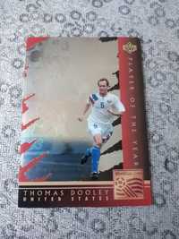Karta World cup USA 94 PLAYER of the year Thomas Dooley upper deck