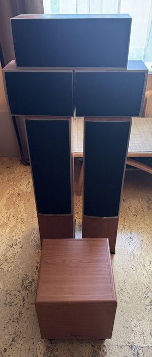 Акустична ситема Wharfedale Diamond з сабвуфером та ресивером