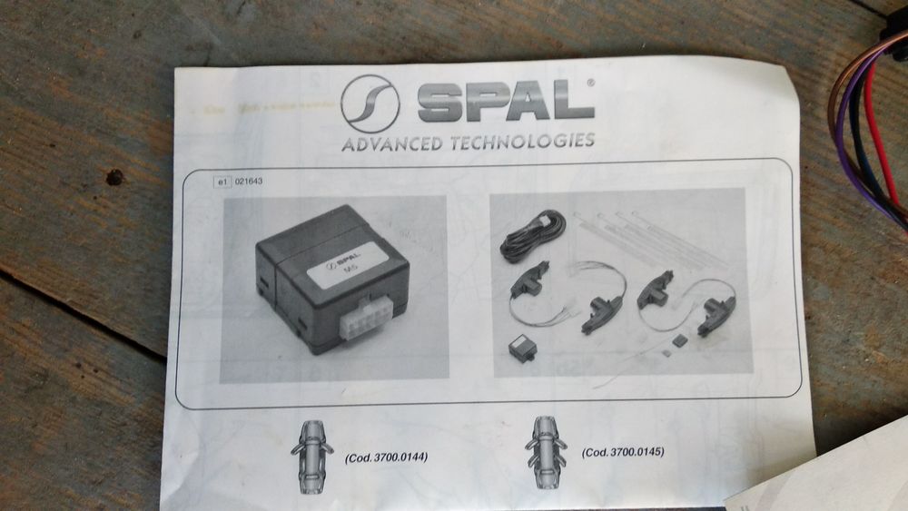 Центральние замки Spal оригинал старие запаси Италия
